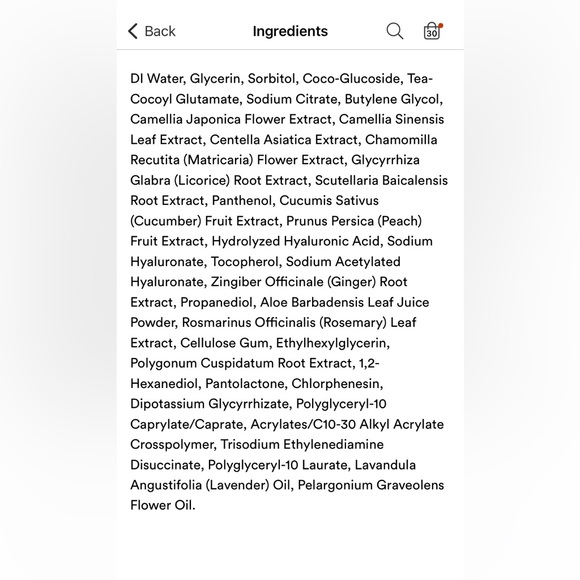 π Travel Size Peach & Lily Power Calm Hydrating Gel Cleanser 1.01 fl oz 30ml π - Picture 9 of 10